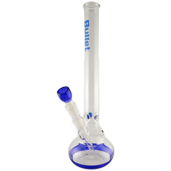 Glasbong Bullet Double Bubble 40 cm 18.8 Schliff Kugel Eisbong 1